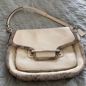 Coach off white purse